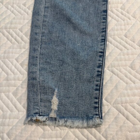 Loft Distressed High Waist Jeans - Picture 2 of 7